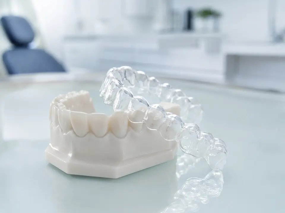 Orthodontic smile alignment treatment